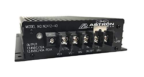 N2412-40 Astron Non-Isolated DC-DC 40 Amp Converter - High Power Voltage Regulator for RVs, Boats & Off-Grid Solar Systems