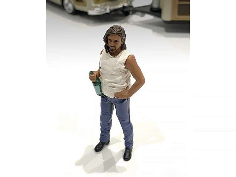 1/24 Scale Camper Figures (3-Pack) - Highly Detailed Miniature Campers for Diecast Models & Dioramas - Perfect for RC Car Scenes, Model Train Layouts & Collectible Displays