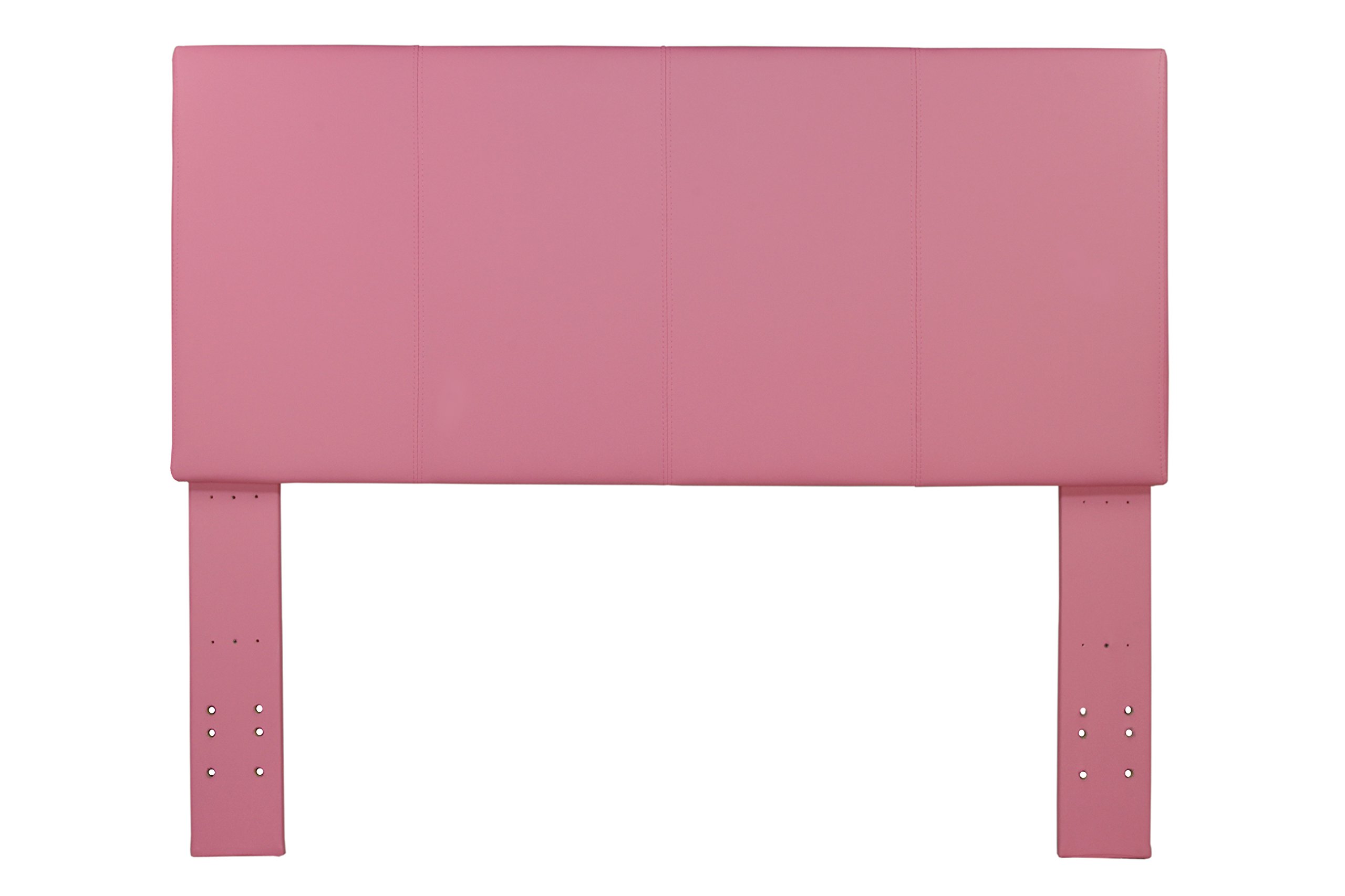 Furniture of America Wesley Leatherette Upholstered Headboard - Full/Queen Size Bed Frame Headboard for Master Bedroom & Guest Room Decor