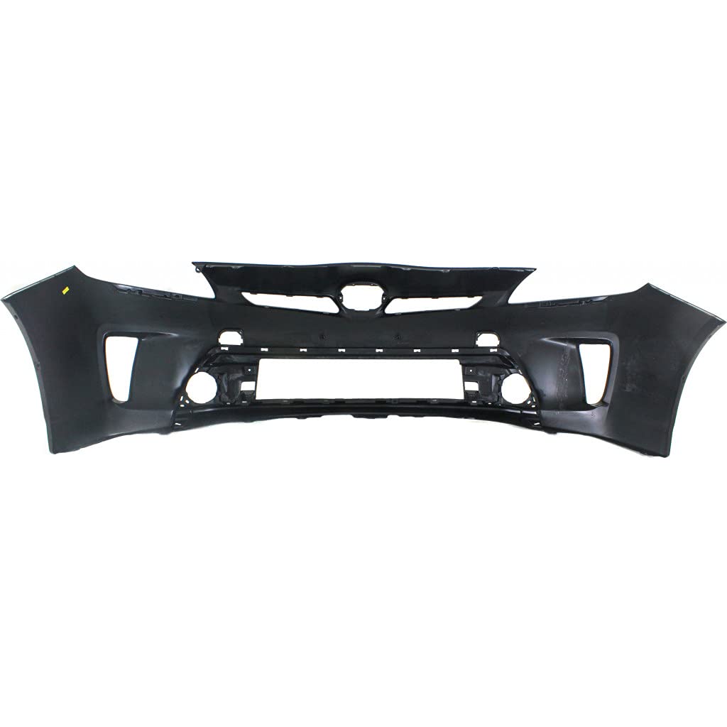 2012-2015 Toyota Prius & Prius Plug-In Front Bumper Cover Replacement - Primed & Ready for Paint | CAPA Certified (TO1000394) | Perfect Fit for 5211947934 | Ideal for Collision Repair & Car Restoration Projects