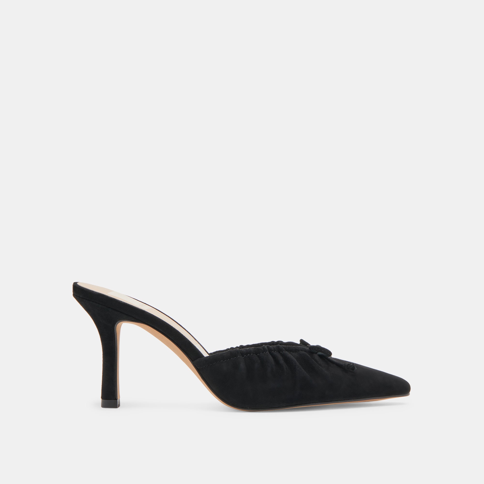 KAIRI Women's Onyx Suede High Heels - Elegant Pointed Toe Pumps for Work, Party & Evening Wear