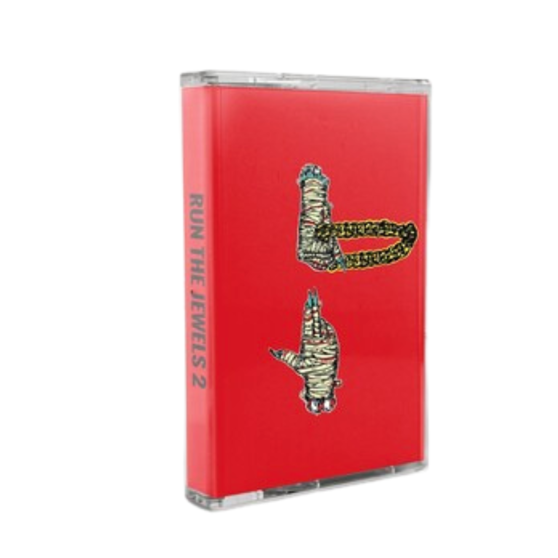 Run The Jewels 2 Cassette Tape - Limited Edition Hip Hop Album by Killer Mike & El-P - Perfect for Music Collectors & Vintage Audio Enthusiasts (Great for Gifting, Home Decor & Cassette Player Listening)