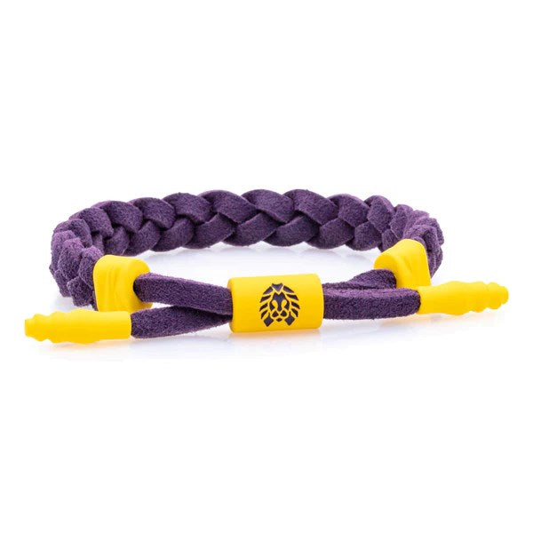 Rastaclat Rail Grind Bracelet - Adjustable M/L Size - Purple Wristband for Skateboarding, Fitness & Everyday Wear