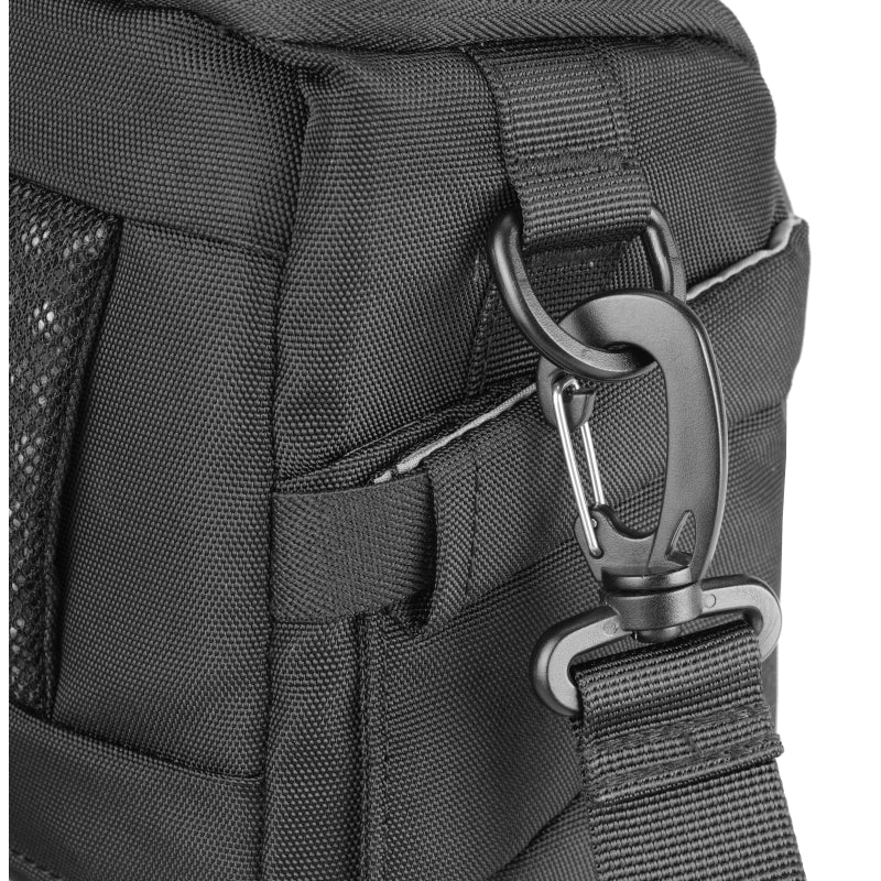 VEO 15M Black Camera Shoulder Bag - Waterproof DSLR Camera Case with Adjustable Strap for Photographers & Travel - Perfect for Outdoor Shooting, Travel Photography & Daily Use
