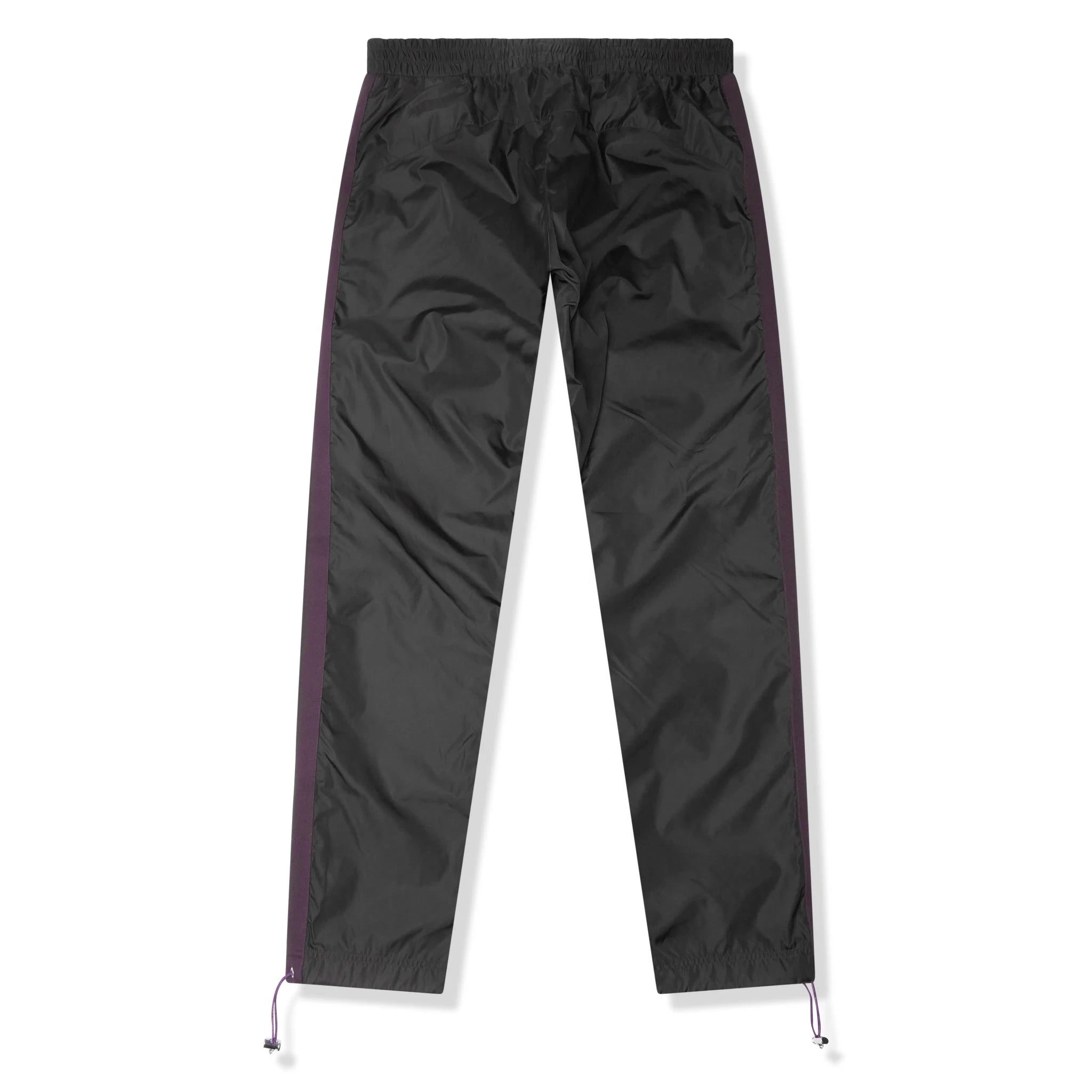 Moncler x Palm Angels Black Striped Nylon Track Pants - Stylish Streetwear for Men | Perfect for Casual Outfits, Gym Wear & Urban Fashion