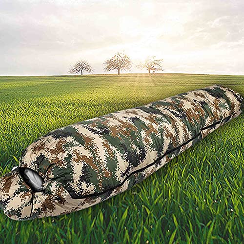 Ultralight Hydrophobic Down Sleeping Bag for Adults - Compact & Warm for Backpacking, Camping, Mountaineering - Perfect for Cold Weather Adventures & Outdoor Exploration