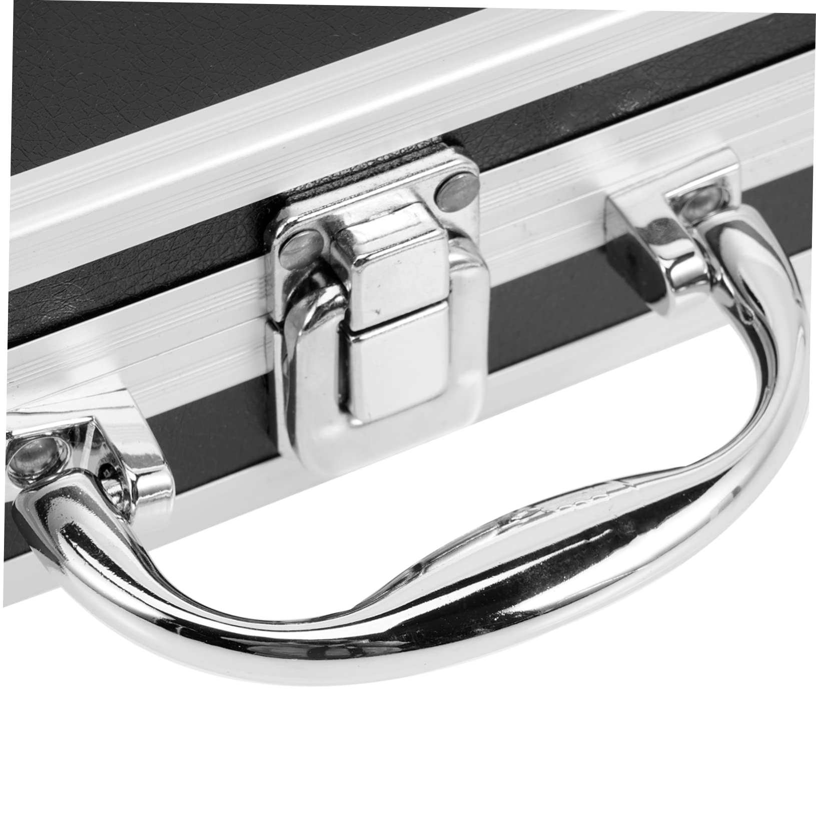 FOMIYES Aluminum Makeup Case - Travel Cosmetic Organizer, Durable Metal Makeup Box with Multifunctional Storage for Brushes & Tools, Portable MDF Travel Case for Women - Perfect for Travel, Home & Salon Use