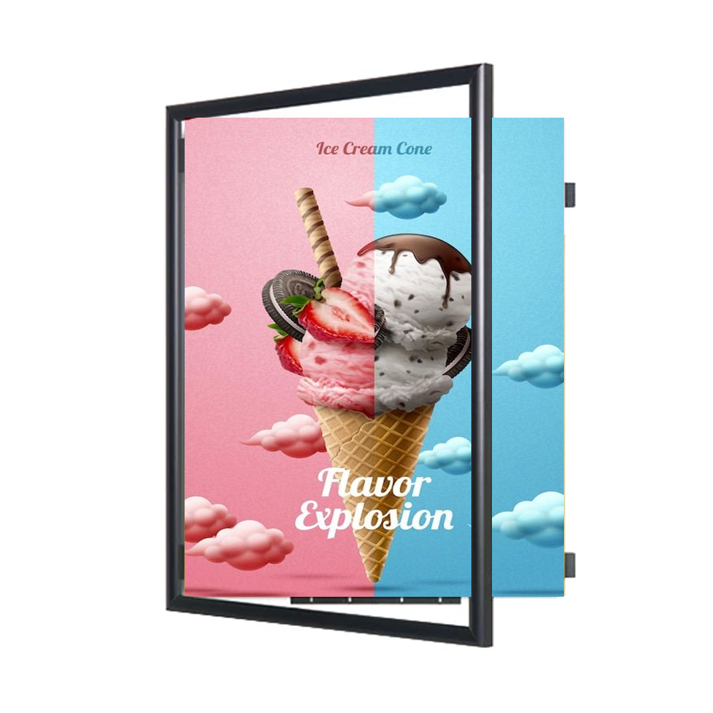12x20 Poster Frame - SwingFrame Wide Face Display for Art, Photos & Posters - Perfect for Home, Office & Gallery Decor