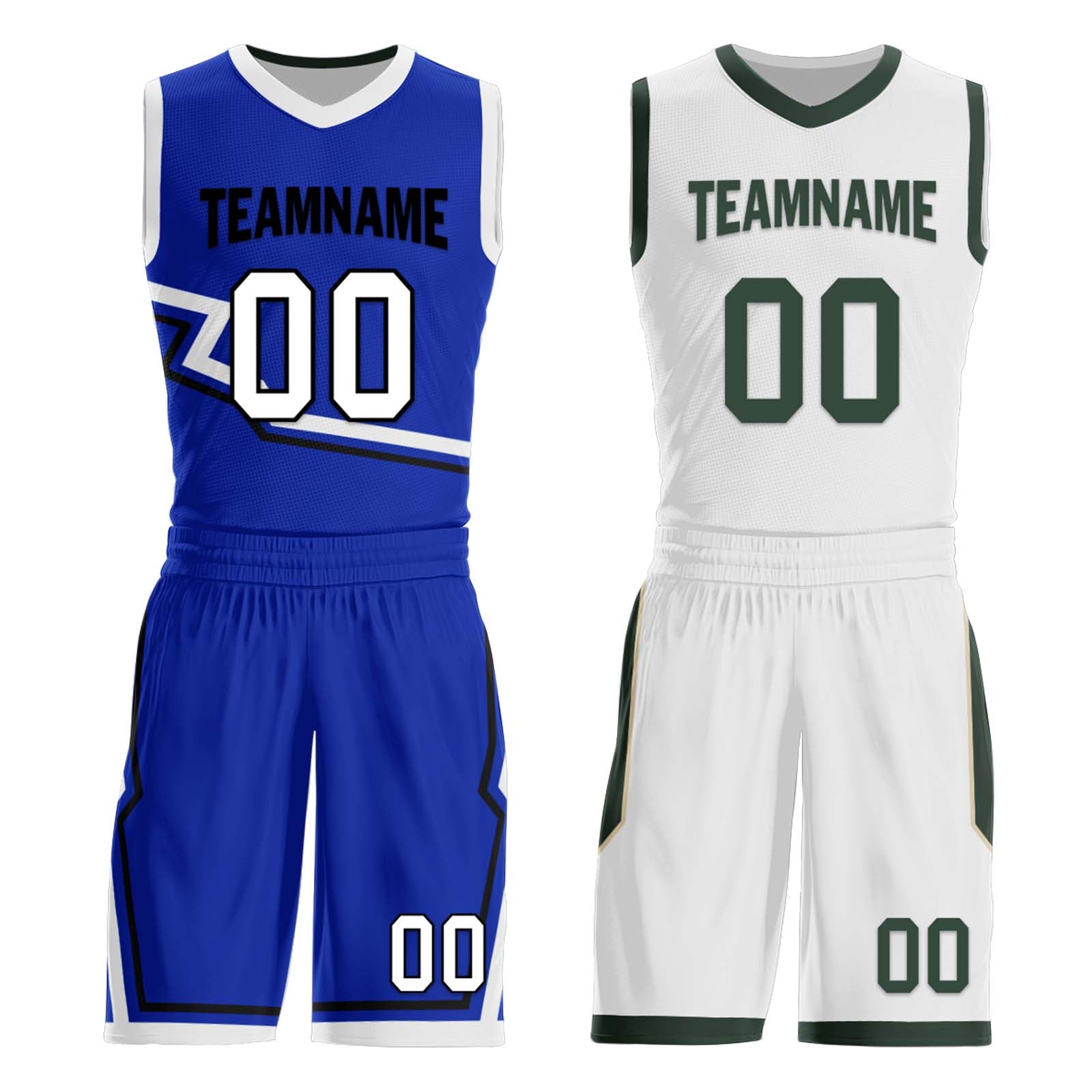 Custom Milwaukee Bucks Lake Blue & White Reversible Basketball Jersey - Personalized NBA City Edition Jersey for Men & Women - Perfect for Games, Practice, and Fan Gear BBJ01R D0610 17