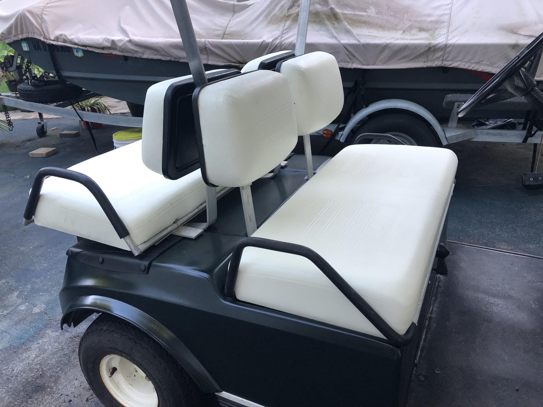 Club Car DS Golf Cart Seat Bottom Cushion Replacement for 1981-2000.5 Models | Premium Comfort & Durability | Perfect for Golf Courses, Resorts & Personal Use