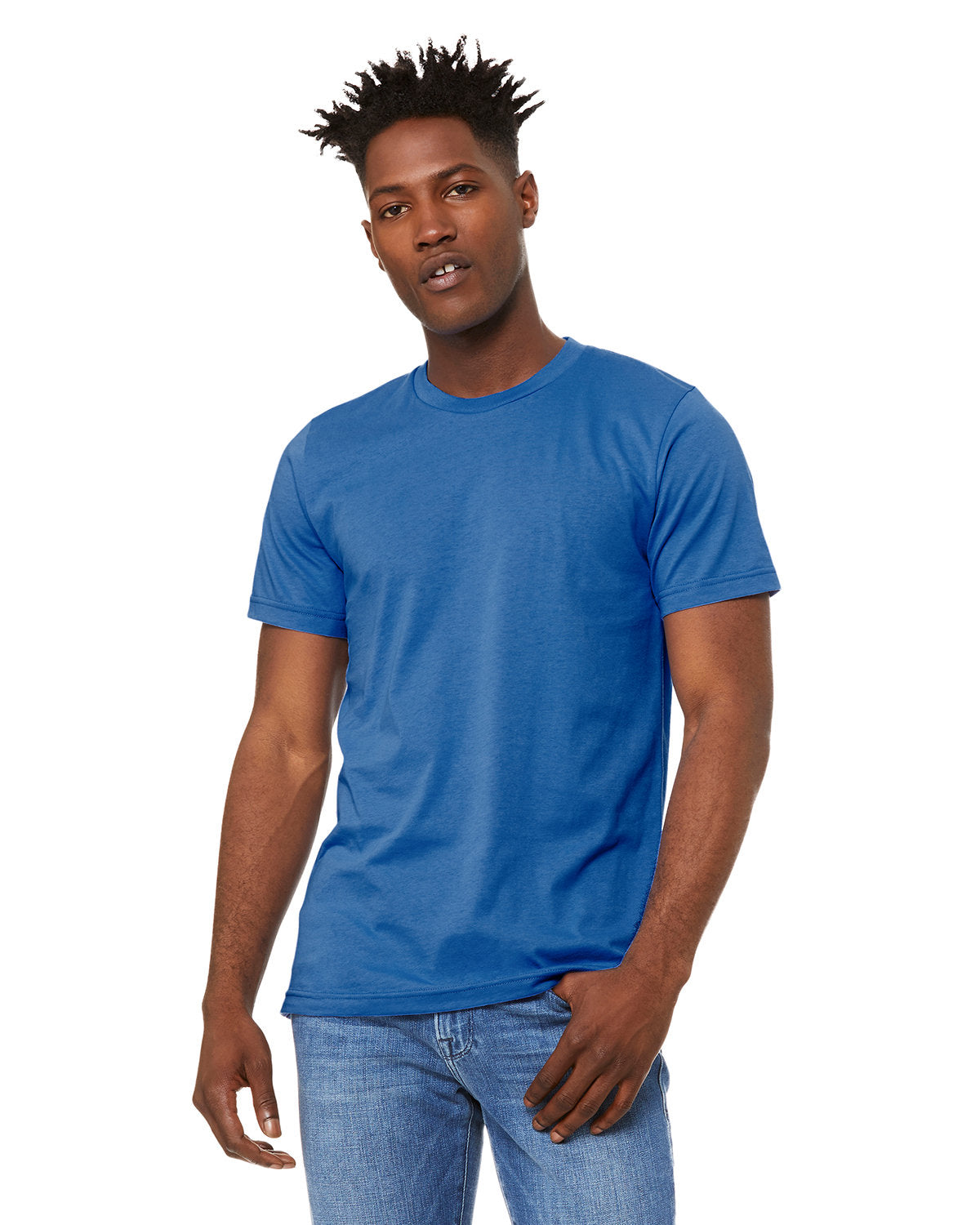 Bella + Canvas 3001C Unisex Jersey Short Sleeve T-Shirt - Soft Cotton Tee for Men & Women - Perfect for Casual Wear, Screen Printing & Everyday Outfits