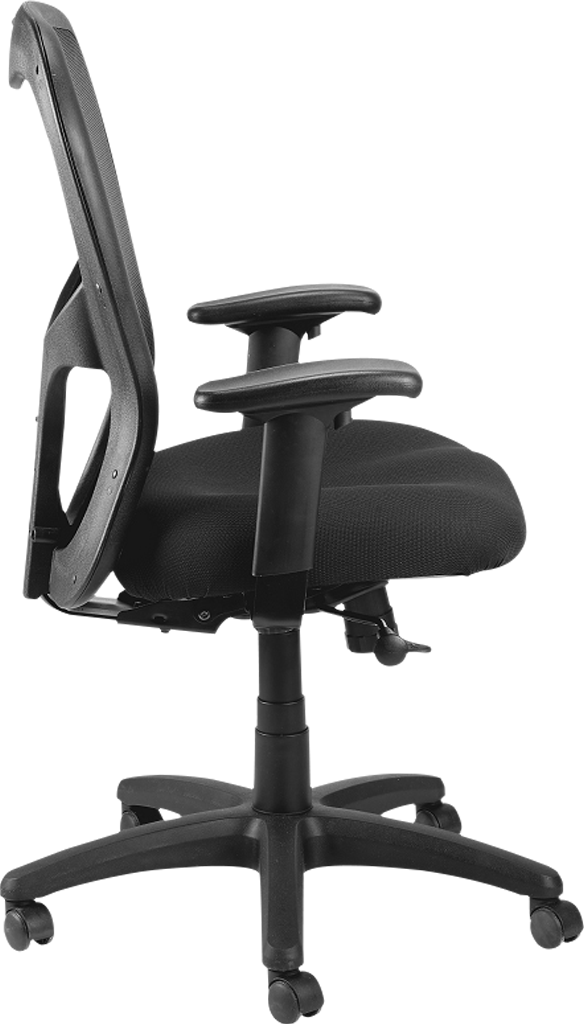 Eurotech Apollo Synchro High Back Ergonomic Office Chair - Black MM9500 for Home & Office Workspace, Gaming, and Long Hours Sitting Comfort