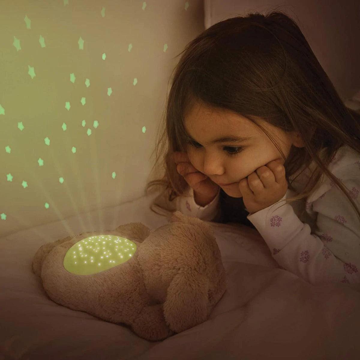 Cloud B Dream Buddies™ Patch the Puppy - Soothing Stuffed Animal for Kids | Night Light & Sleep Aid Toy | Perfect for Bedtime Comfort & Nursery Decor