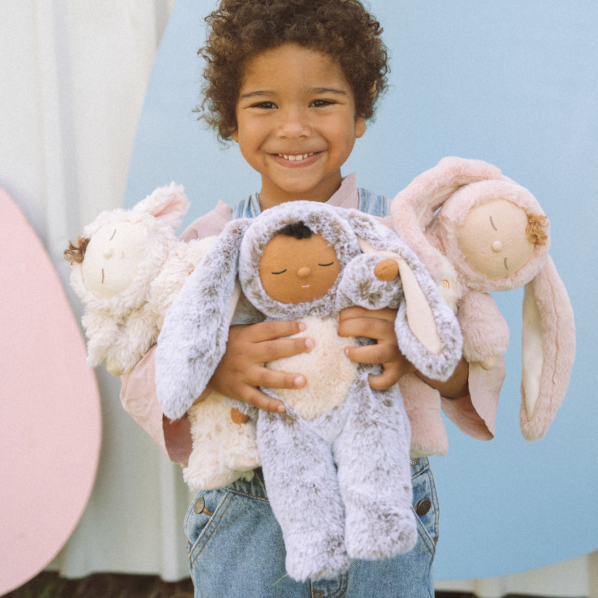 Cozy Dinkums Bunny Muffin - Soft Plush Stuffed Animal Toy for Kids & Baby Nursery Decor - Perfect for Cuddling, Gifts, and Room Decoration