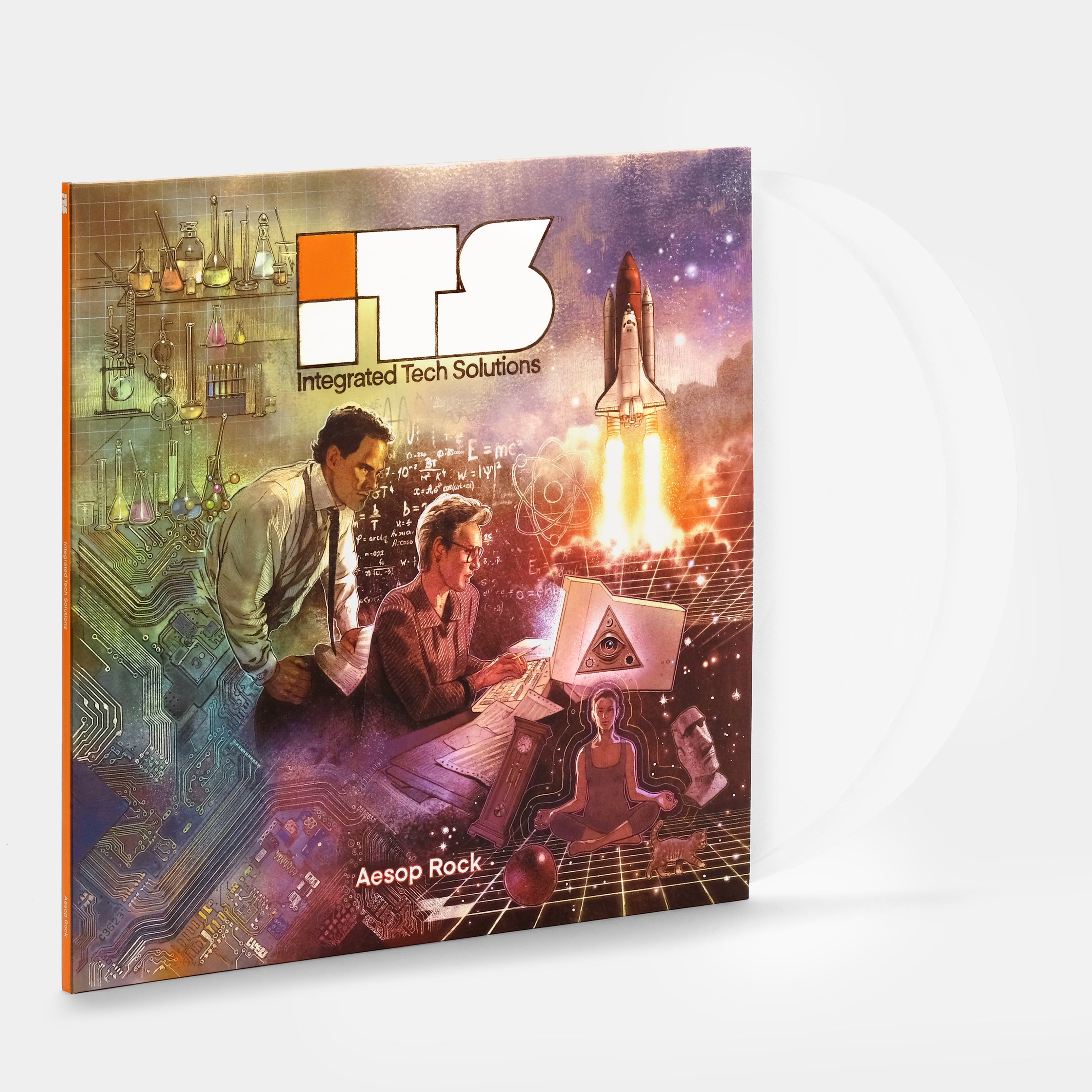 Aesop Rock - Integrated Tech Solutions 2xLP White Vinyl Record | Limited Edition Collector's Item | Perfect for Music Enthusiasts & Vinyl Collectors | Great for Home Listening & Gifts
