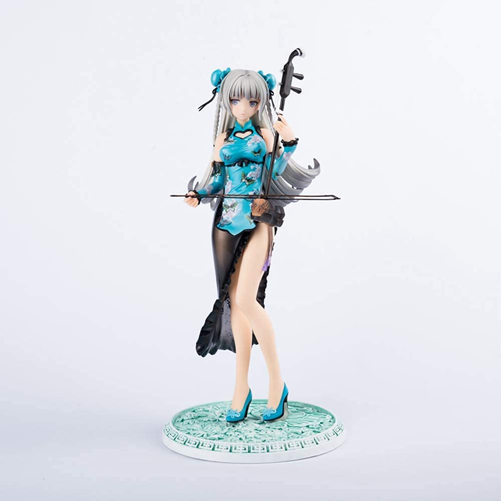 Alphamax Cheongsam Dai Yu Bunny Girl PVC Figure - Collectible Anime Statue, Adult Decoration, Gift Boxed | Perfect for Anime Fans, Home Display & Gift Giving