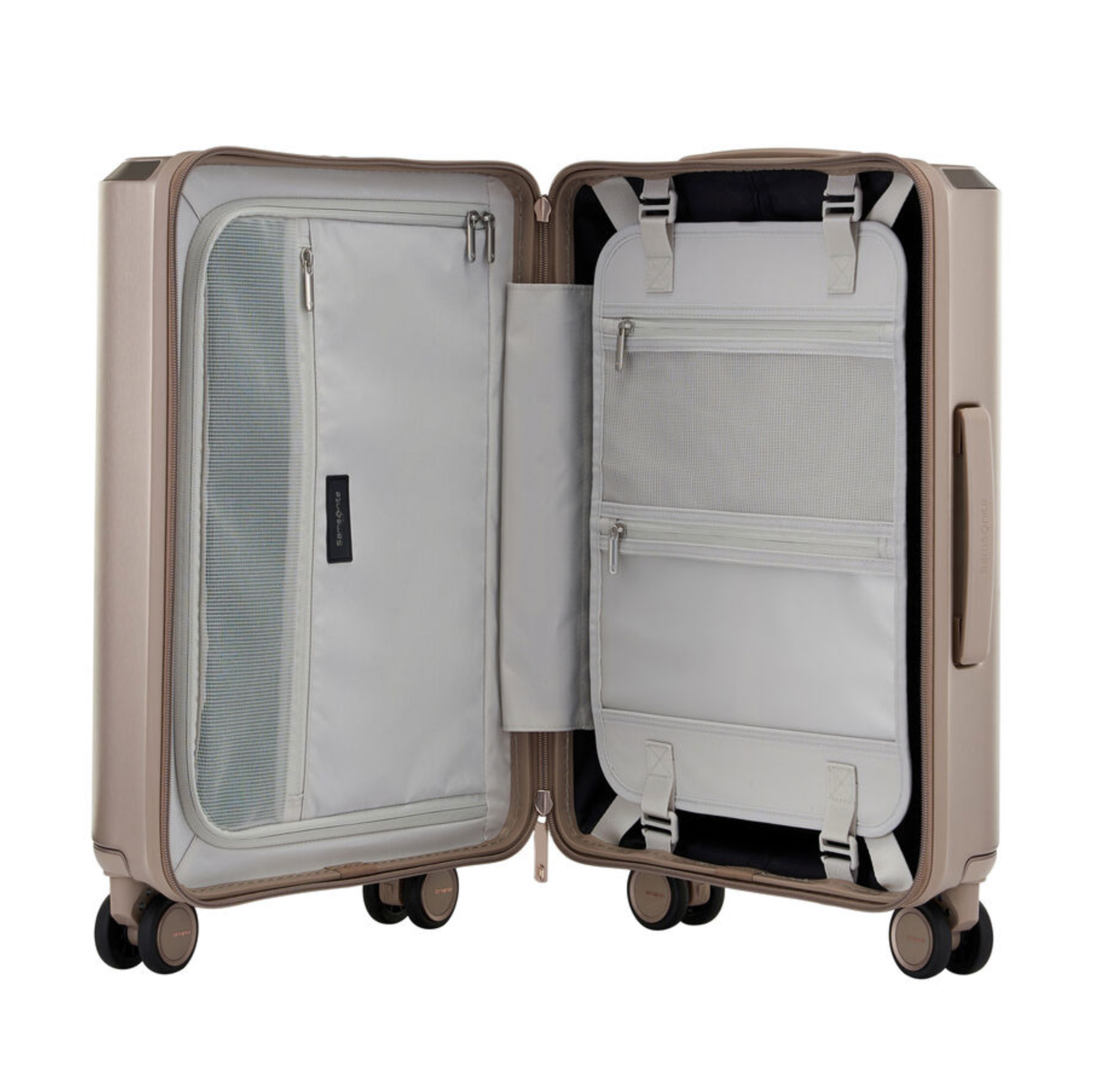 Samsonite Evoa Z Spinner Carry On Luggage - Lightweight Expandable Suitcase for Travel, Business Trips & Weekend Getaways | TSA-Approved, Durable Hardshell Spinner