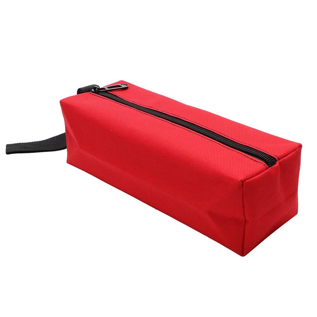 UXZDX CUJUX Waterproof Oxford Tool Organizer Bag for Screws, Nails & Drill Bits - Durable Metal Parts Storage Pouch for DIY, Construction & Workshop Use (Color: A)