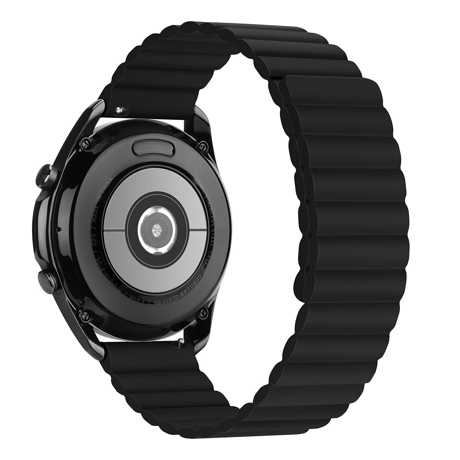 Tasikar 20mm Silicone Band for Samsung Galaxy Watch 7/6/5/4 - Magnetic Strap for Workouts & Daily Use