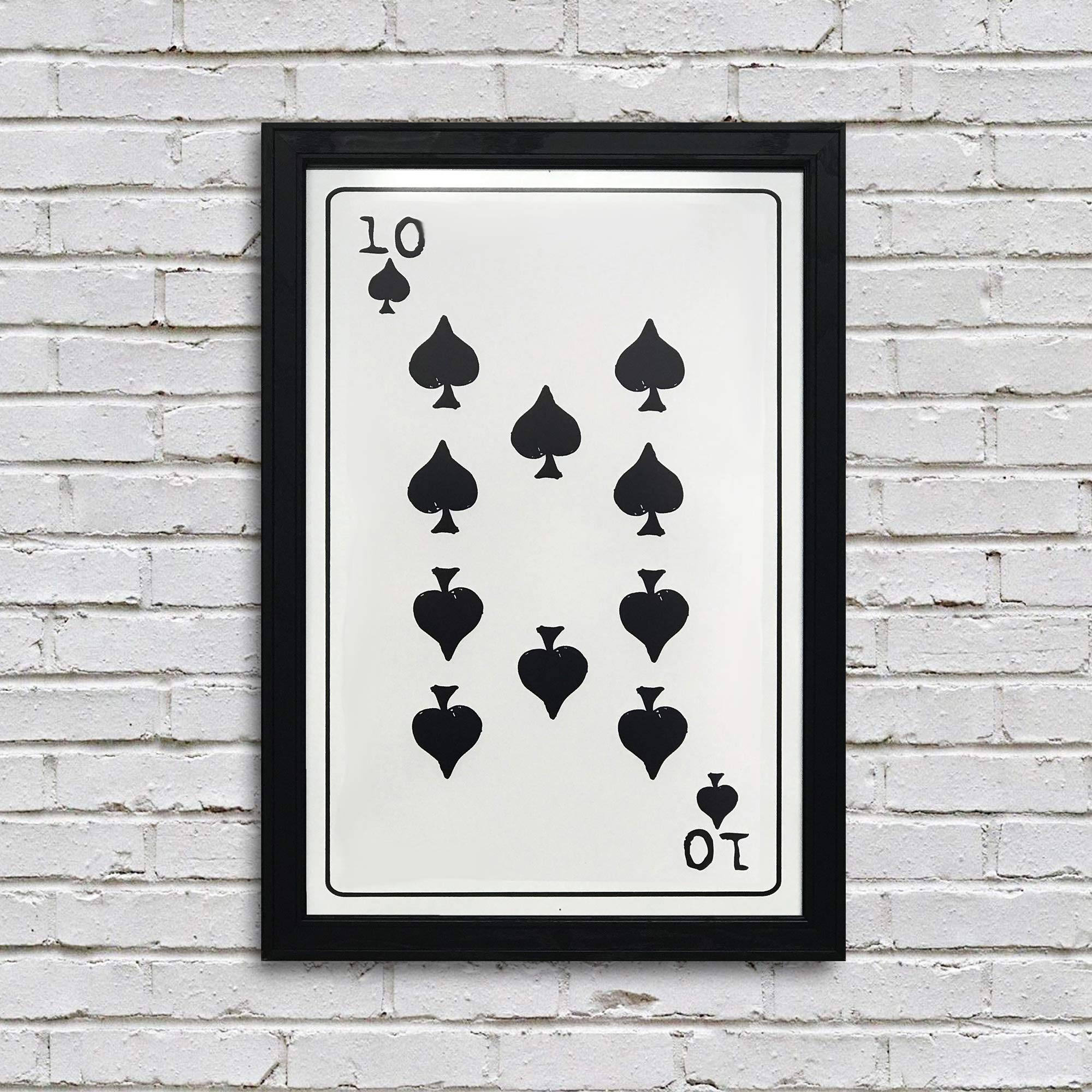 Poker Card Poster Art Prints - Unique Gifts for Poker Lovers - Royal Flush Wall Decor - Premium Playing Cards Artwork - Perfect for Game Rooms, Man Caves & Poker Party Decorations