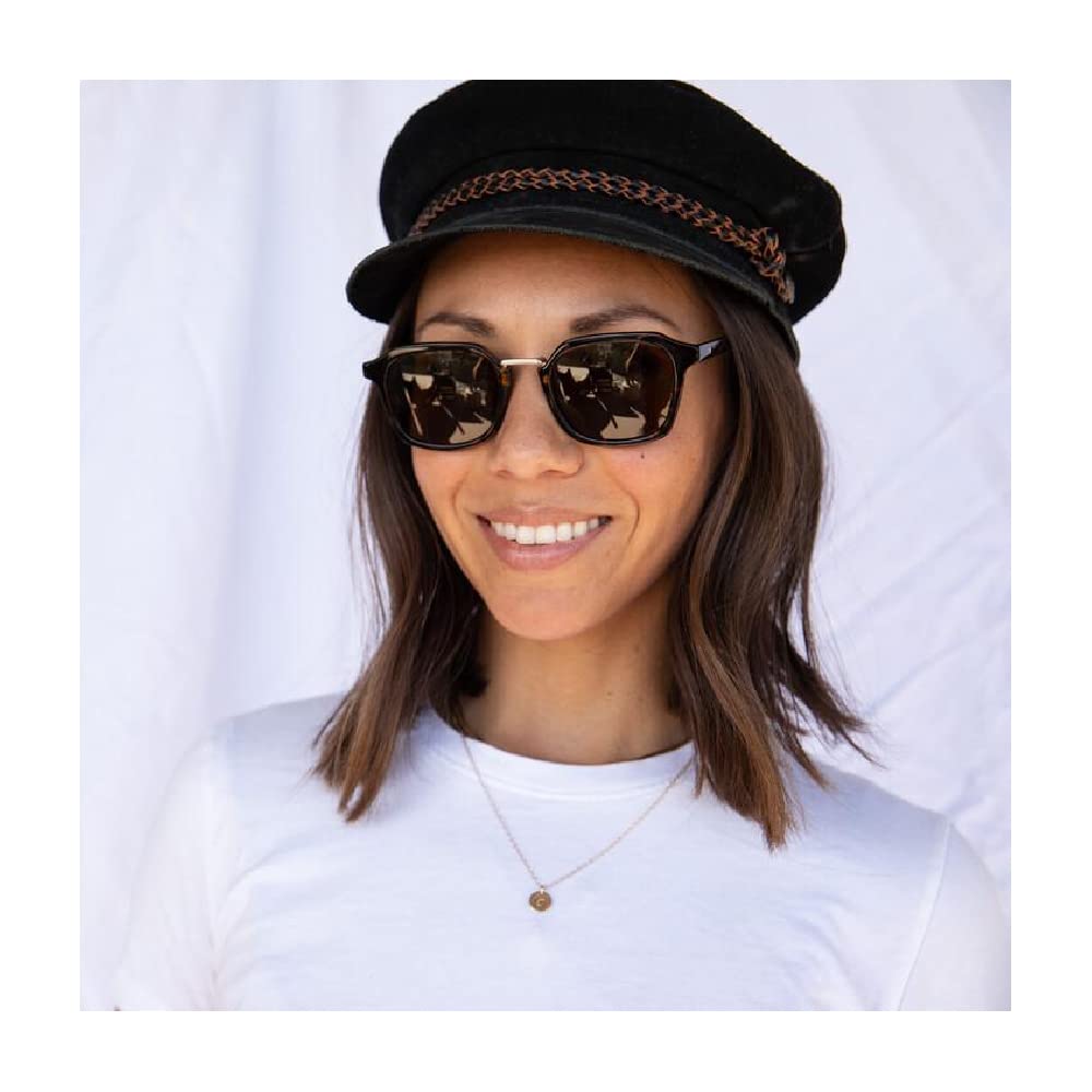 OTIS Eyewear Modern Ave Polarized Sunglasses with Mineral Glass Lenses - UV Protection for Driving, Beach & Outdoor Activities