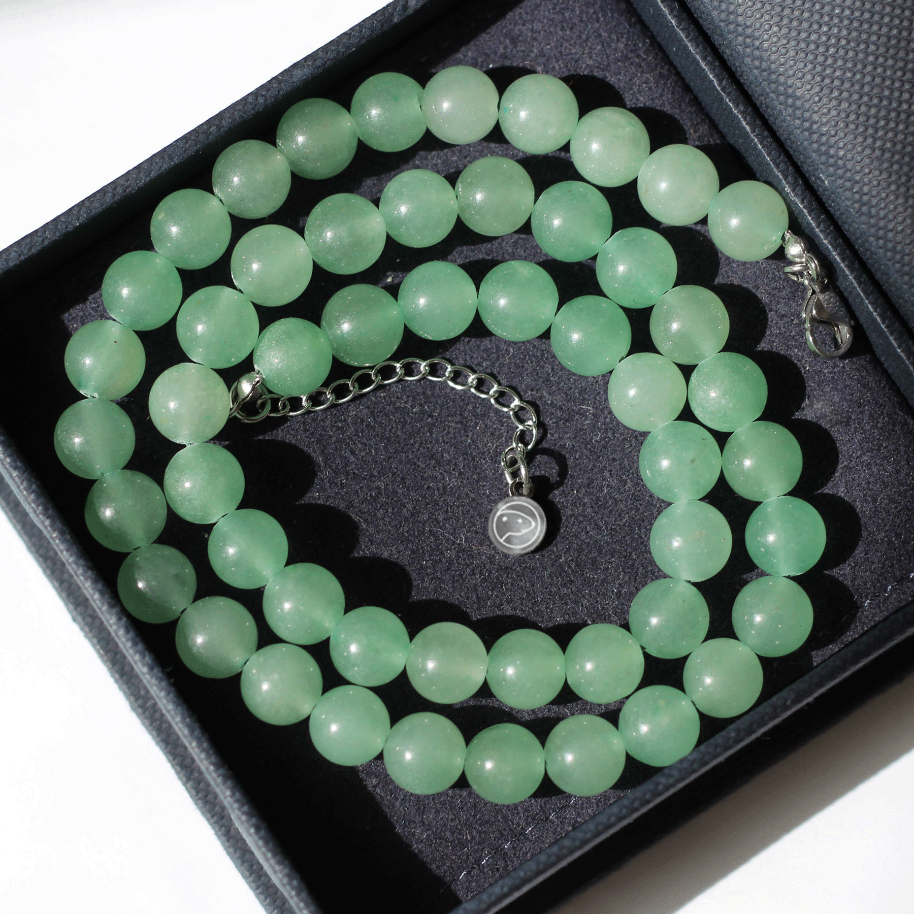 Aventurine Beaded Necklace for Women - Healing Stone Jewelry, Natural Gemstone Beads, Spiritual & Energy Balance - Perfect for Meditation, Yoga & Everyday Wear