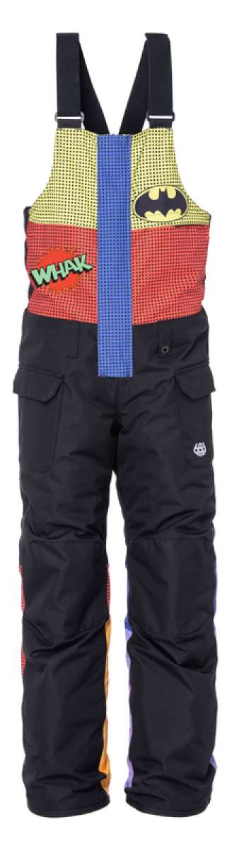 686 Junior Frontier Insulated Bib Snow Pants for Kids - Waterproof Winter Ski Pants with Warm Lining - Perfect for Snowboarding, Skiing & Cold Weather Outdoor Activities (2023 Model)
