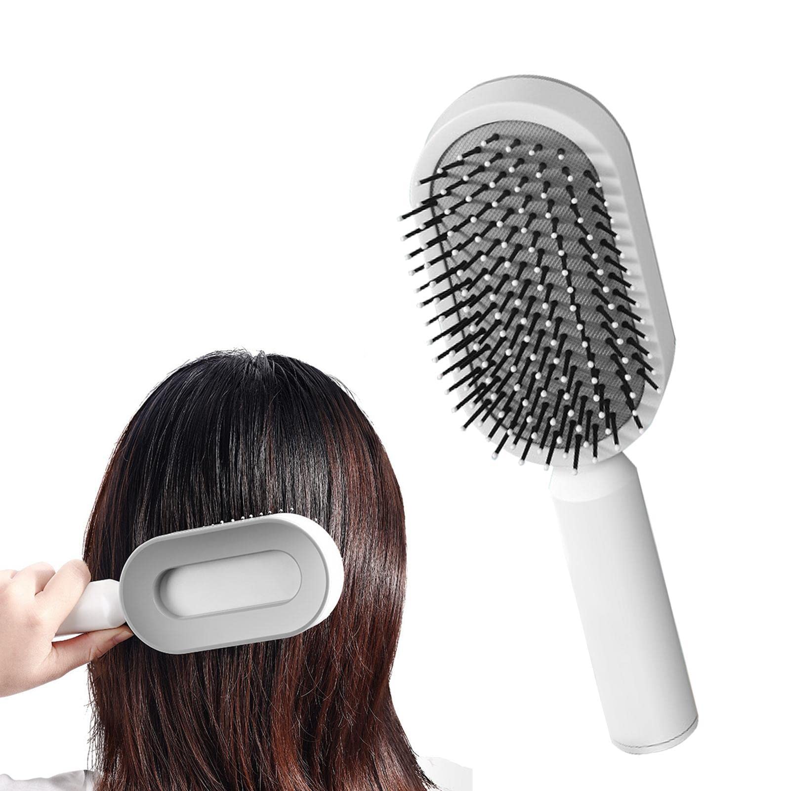 **Yemyap Air Cushion Hair Brush – Scalp Massage & Detangling Brush for Curly, Wet, Thick, or Fine Hair – Custom Bristles for Gentle Styling – Perfect for Salon, Travel & Home Use**