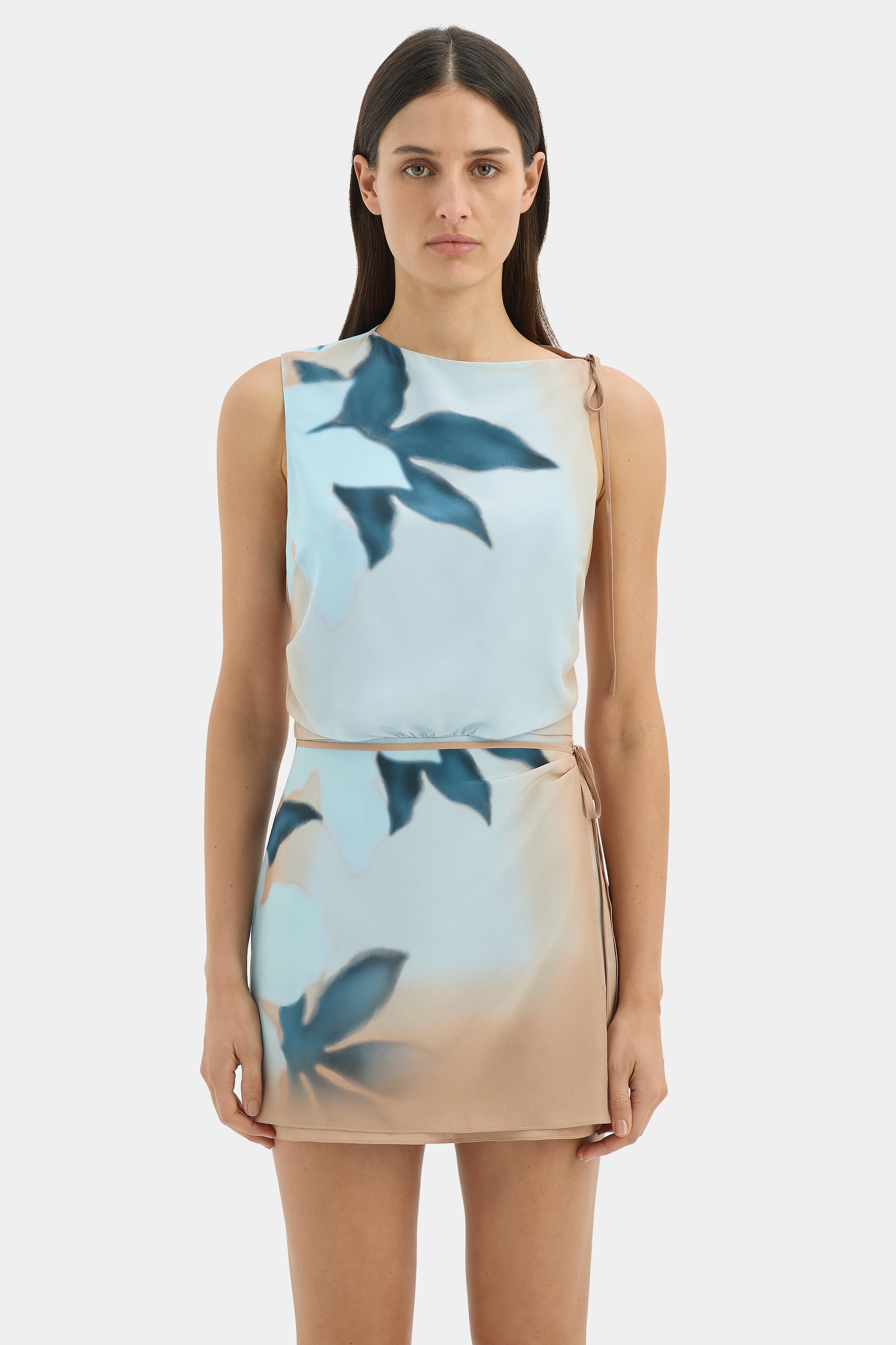 Serene Mini Dress - Elegant & Comfortable Women's Summer Dress for Casual Outings & Beach Vacations