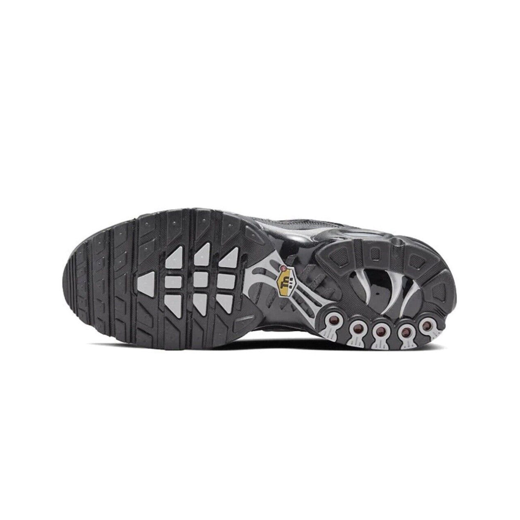 Nike Air Max Plus TN 'Mini Swoosh Black Silver' Men's Running Shoes 2022 - Lightweight Cushioned Sneakers for Gym Workouts & Streetwear Fashion
