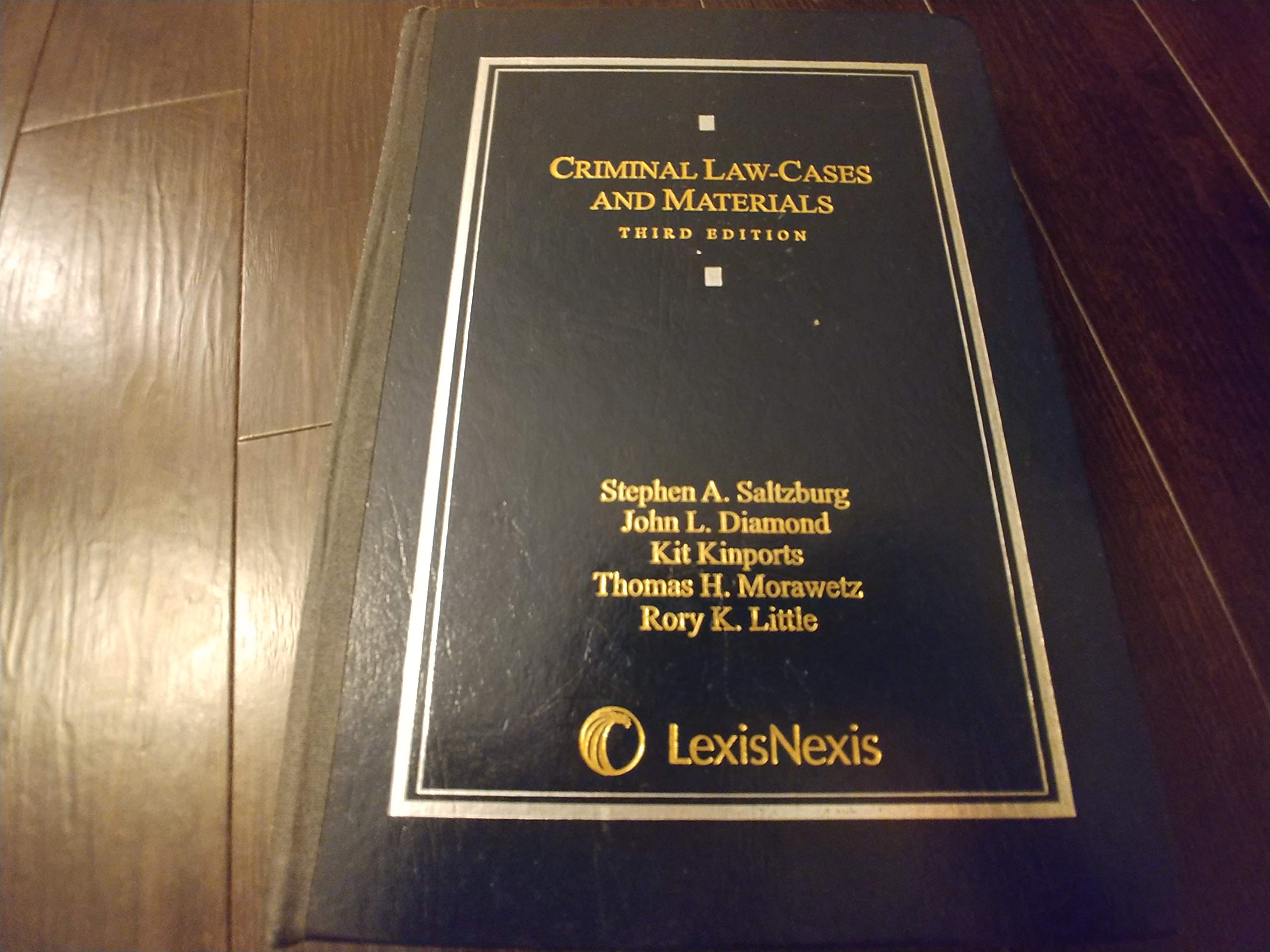 Criminal Law Cases and Materials - Legal Textbooks for Law Students, Attorneys, and Legal Professionals | Study Guide for Criminal Law Courses & Bar Exam Prep