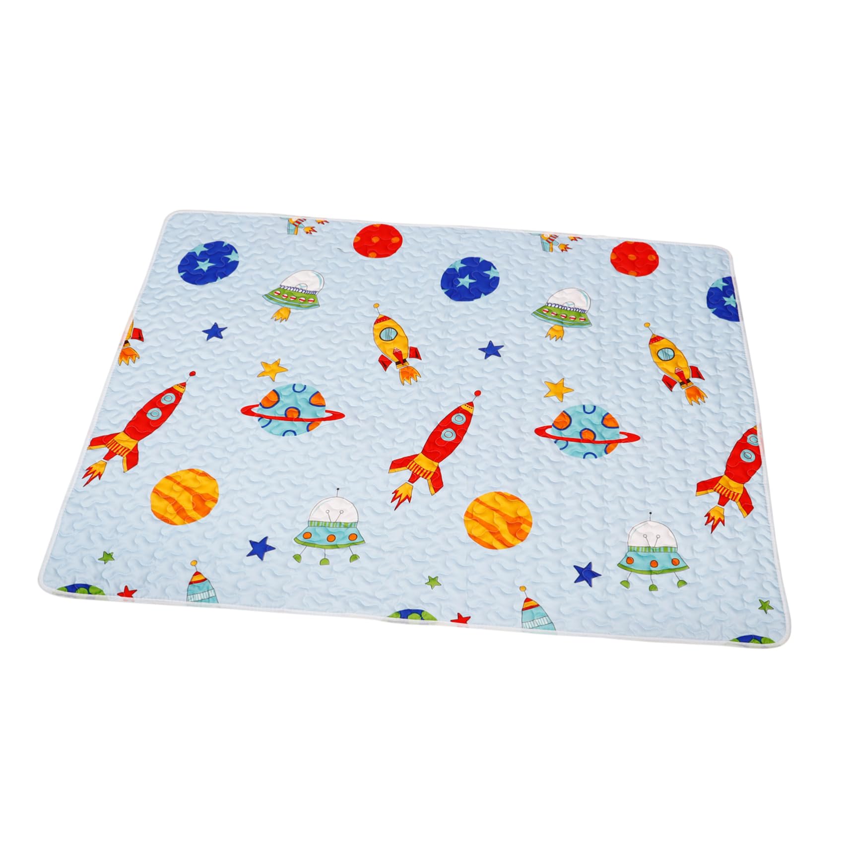 Beatifufu Baby Play Mat - Waterproof High Chair Floor Mat, Non-Slip Toddler Activity Mat with Colorful Designs | Perfect for Nursery, Playtime & Mealtime Safety