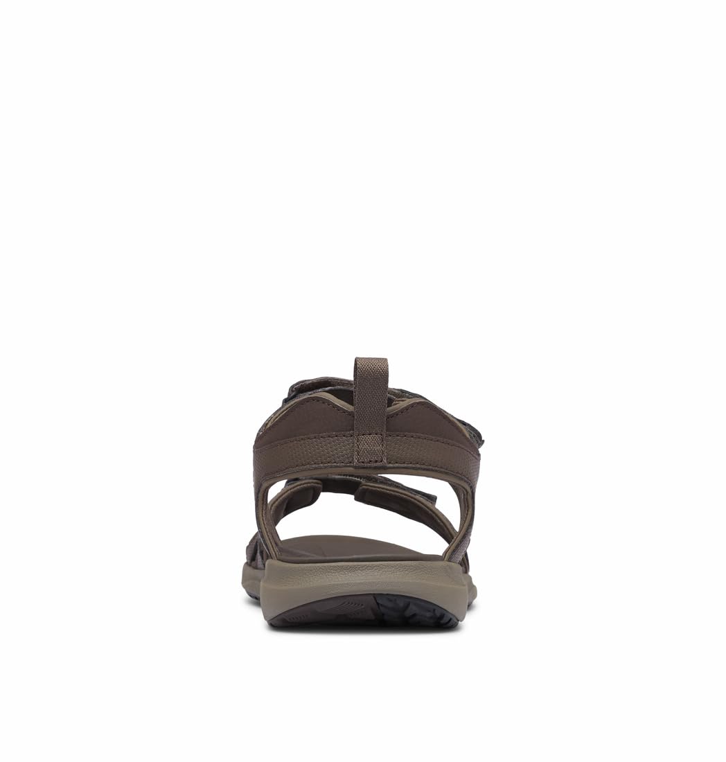 Columbia Men's 2 Strap Comfortable Sandals - Black/Titanium Grey Steel - Size 15 US - Perfect for Beach, Pool & Summer Outdoor Activities