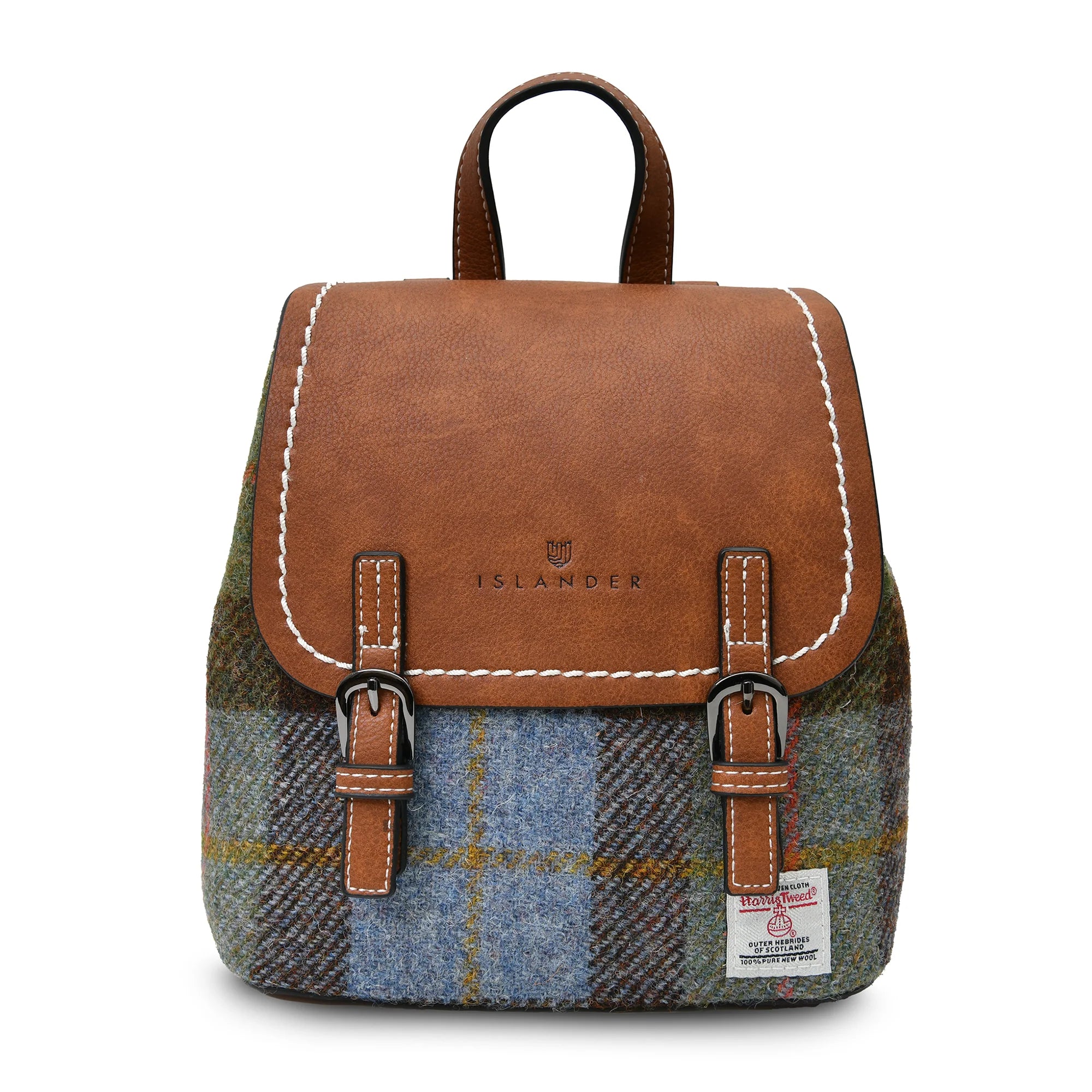Harris Tweed Mini Jura Crossbody Bag - Vintage Style Handmade Wool Purse for Women | Perfect for Work, Travel & Everyday Use