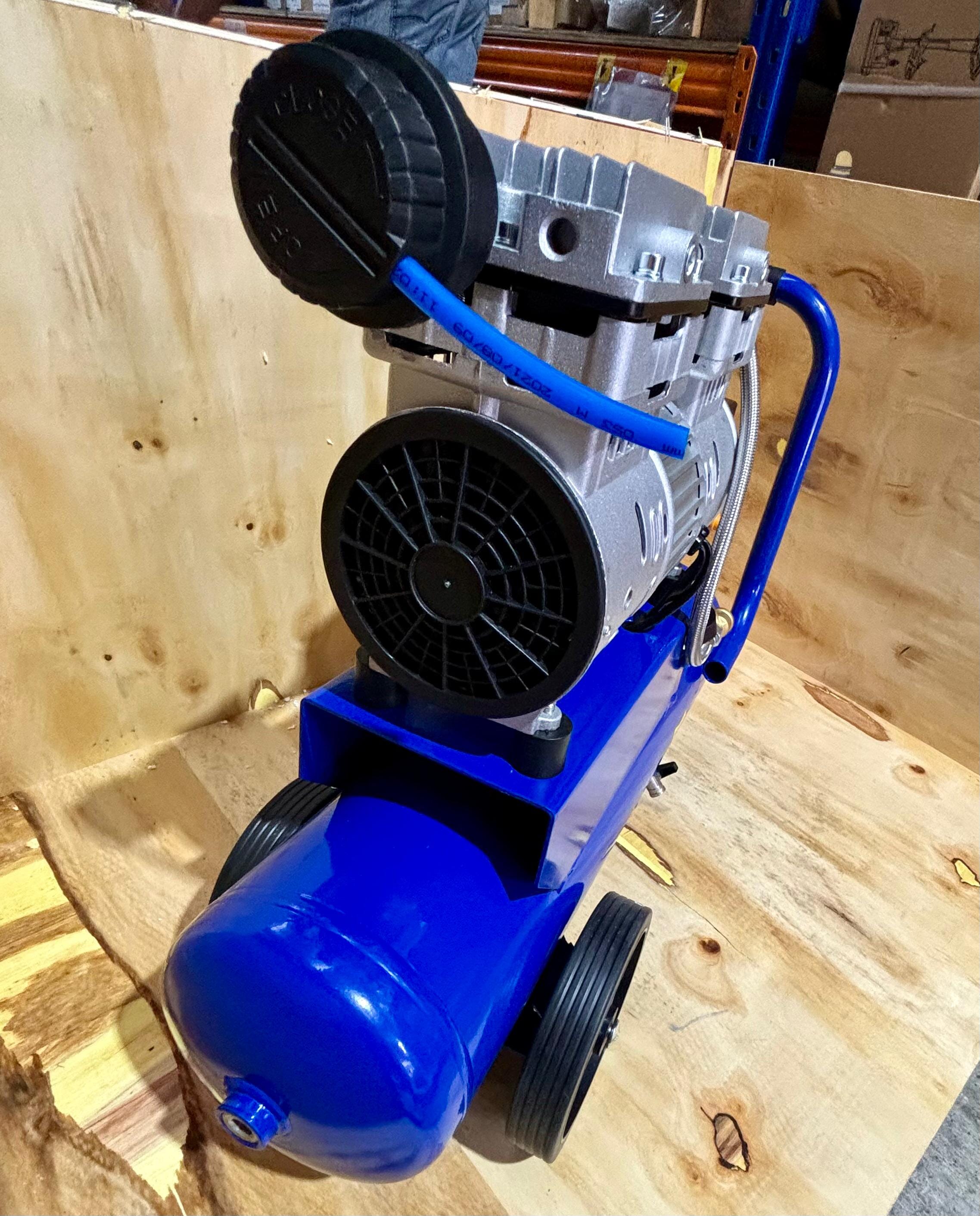 1.5HP 12L Oil-Free Silent Air Compressor by Aiko | Model GDG12 - Perfect for Home DIY, Woodworking, and Inflating Tires