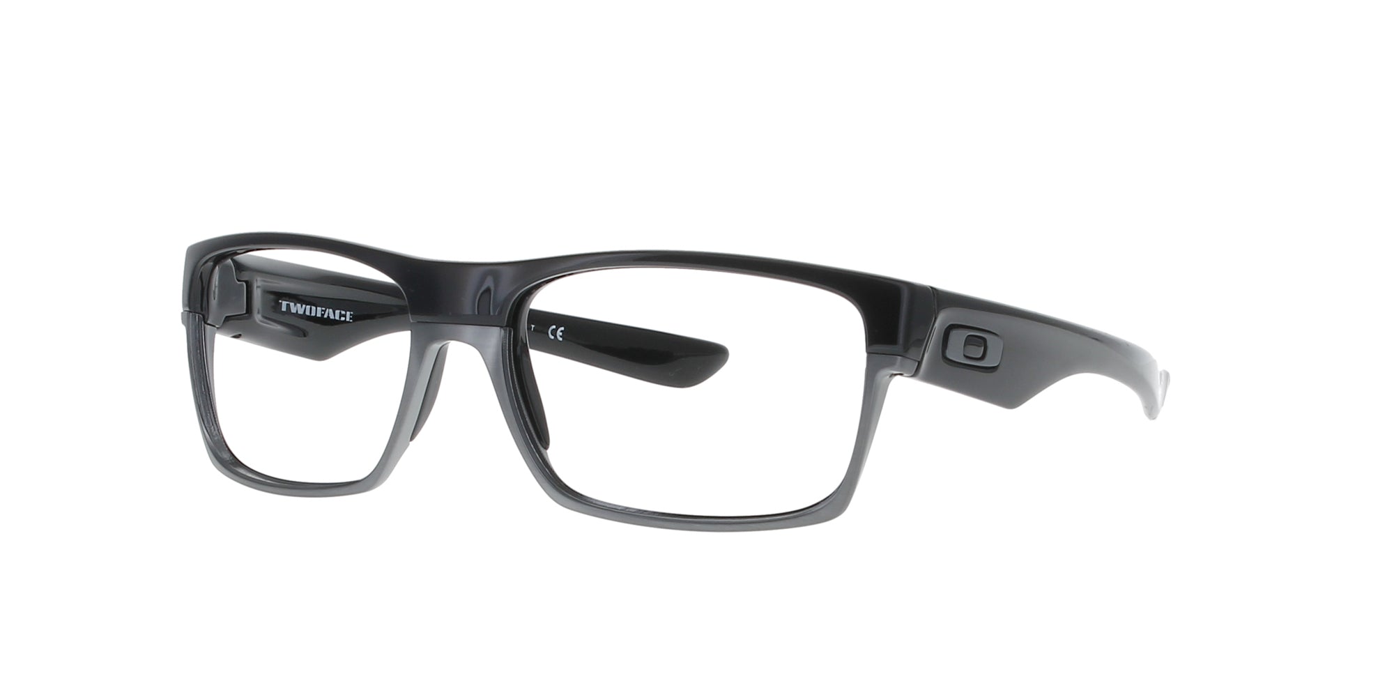 Oakley Twoface Sunglasses - Black & Silver Polarized Frame for Men & Women | UV Protection, Stylish Outdoor Sports & Driving Shades