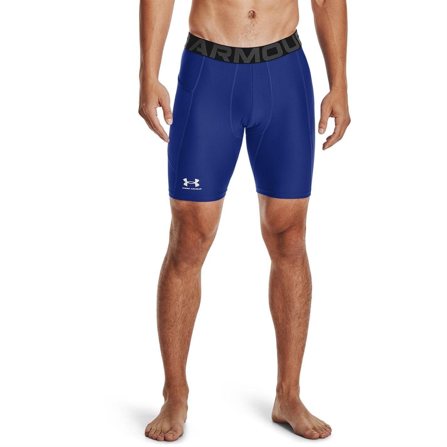 Under Armour Men's HeatGear Compression Workout Shorts - Moisture-Wicking & Breathable for Running, Gym & Sports Training