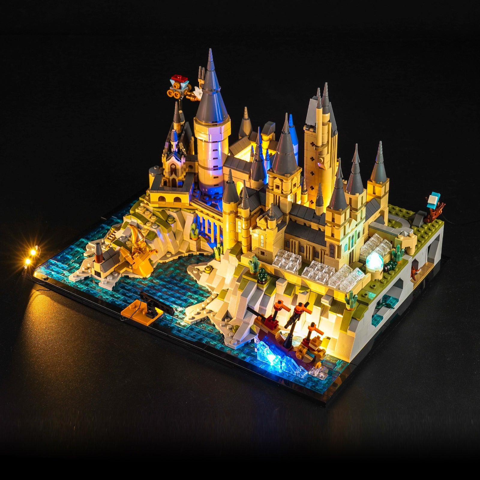ICuanuty LED Lights Kit for LEGO 76419 Hogwarts Castle - DIY Lighting Set for Harry Potter Building Blocks - Enhance Display for Home Decor, Gift, or Collection