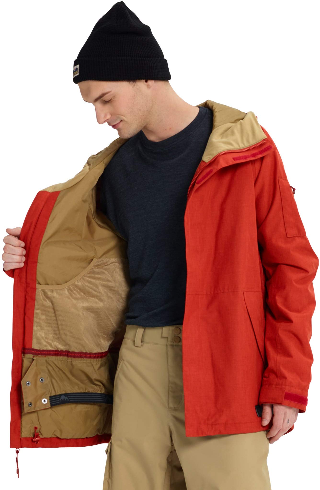 Burton Men's Hilltop Jacket - Waterproof Ski Jacket for Men with Insulation - Perfect for Snowboarding, Winter Hiking & Outdoor Adventures
