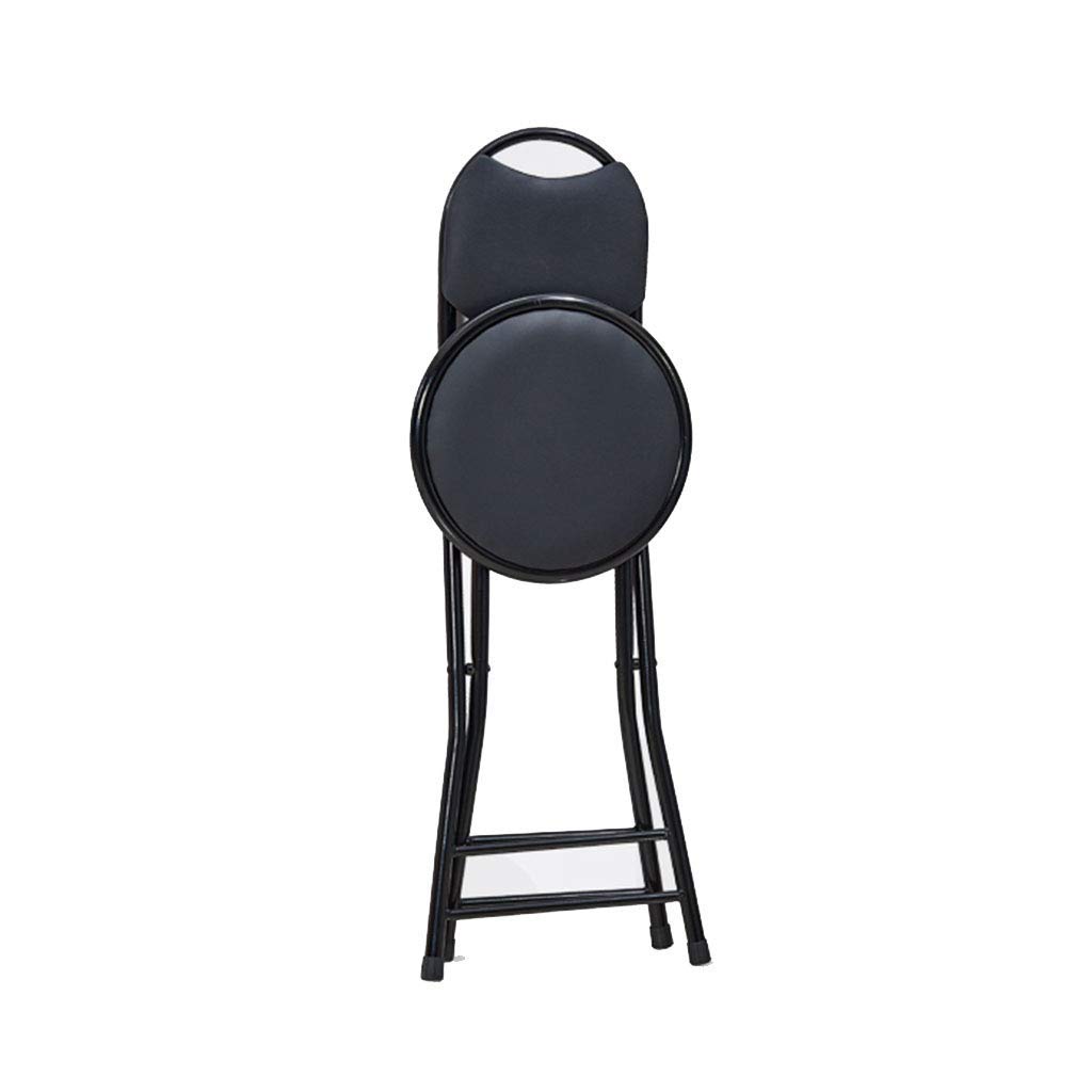 Portable Folding Chair with Armrests - Lightweight Home, Office & Training Chair - Compact Folding Stool for Indoor/Outdoor Use - Perfect for Camping, Picnics & Small Spaces