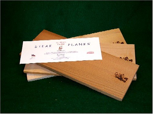 Premium Western Red Alder Wood Steak Planks - 6