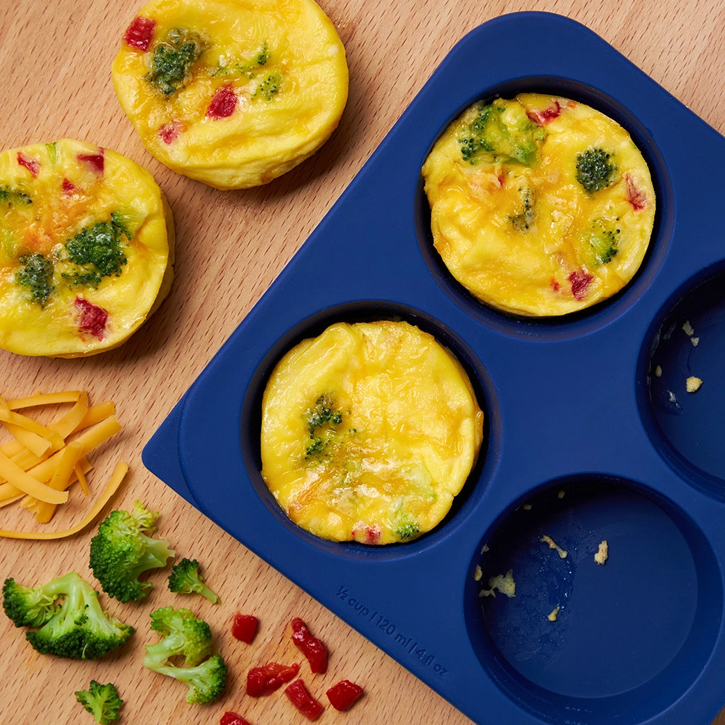 Microwave Egg Bites - Quick & Easy Protein Breakfast - Perfect for On-the-Go Meals, Office Lunches & Healthy Snacks
