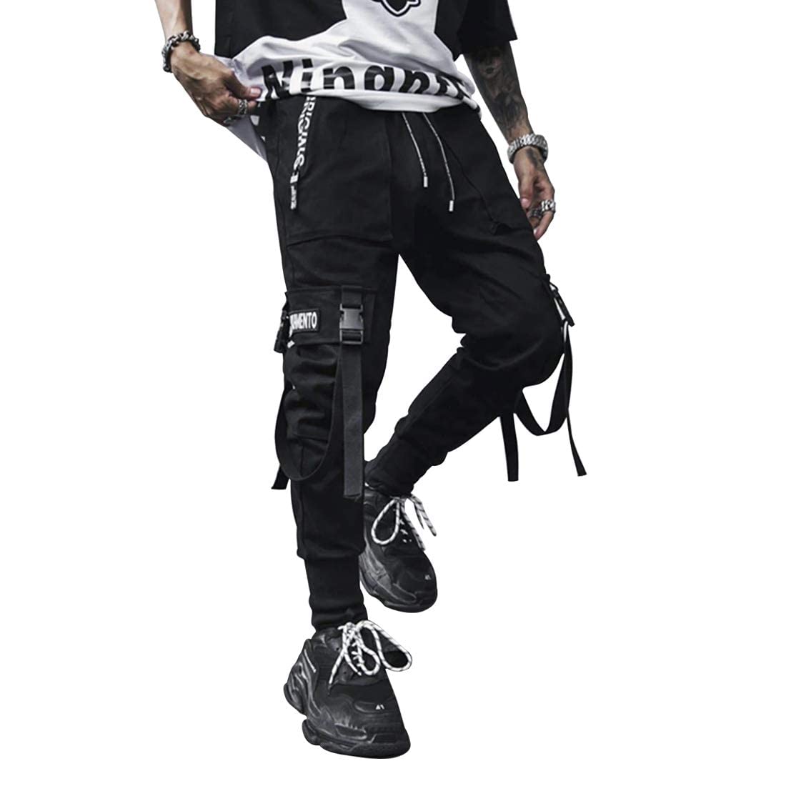 Aelfric Eden Men's Jogger Pants with Multi-Pockets - Stylish Casual Sweatpants for Running, Workout & Outdoor Activities | Drawstring Waist & Comfortable Fabric