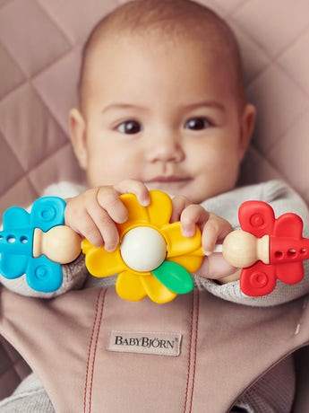 BabyBjorn Bouncer Toy Bar - Interactive Baby Activity Toy for Newborns & Infants | Soft & Safe Play Accessory for Baby Bouncer | Perfect for Playtime, Soothing & Development