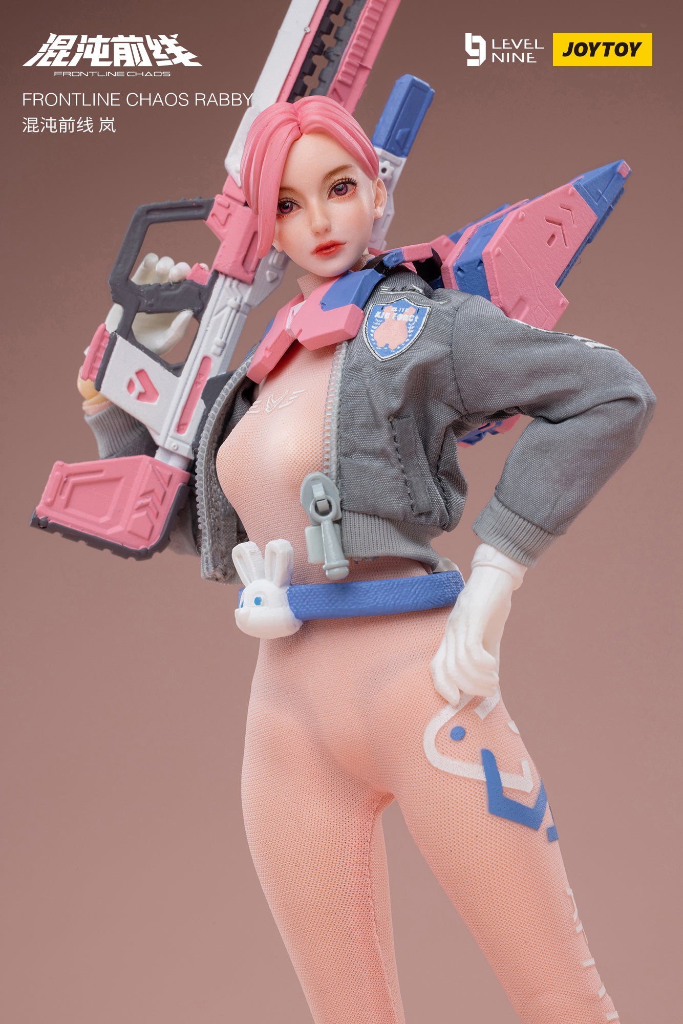 JOYTOY Level Nine 1/12 Scale Frontline Chaos Rabby Action Figure - Collectible Military Model for Display & Role Play Scenes