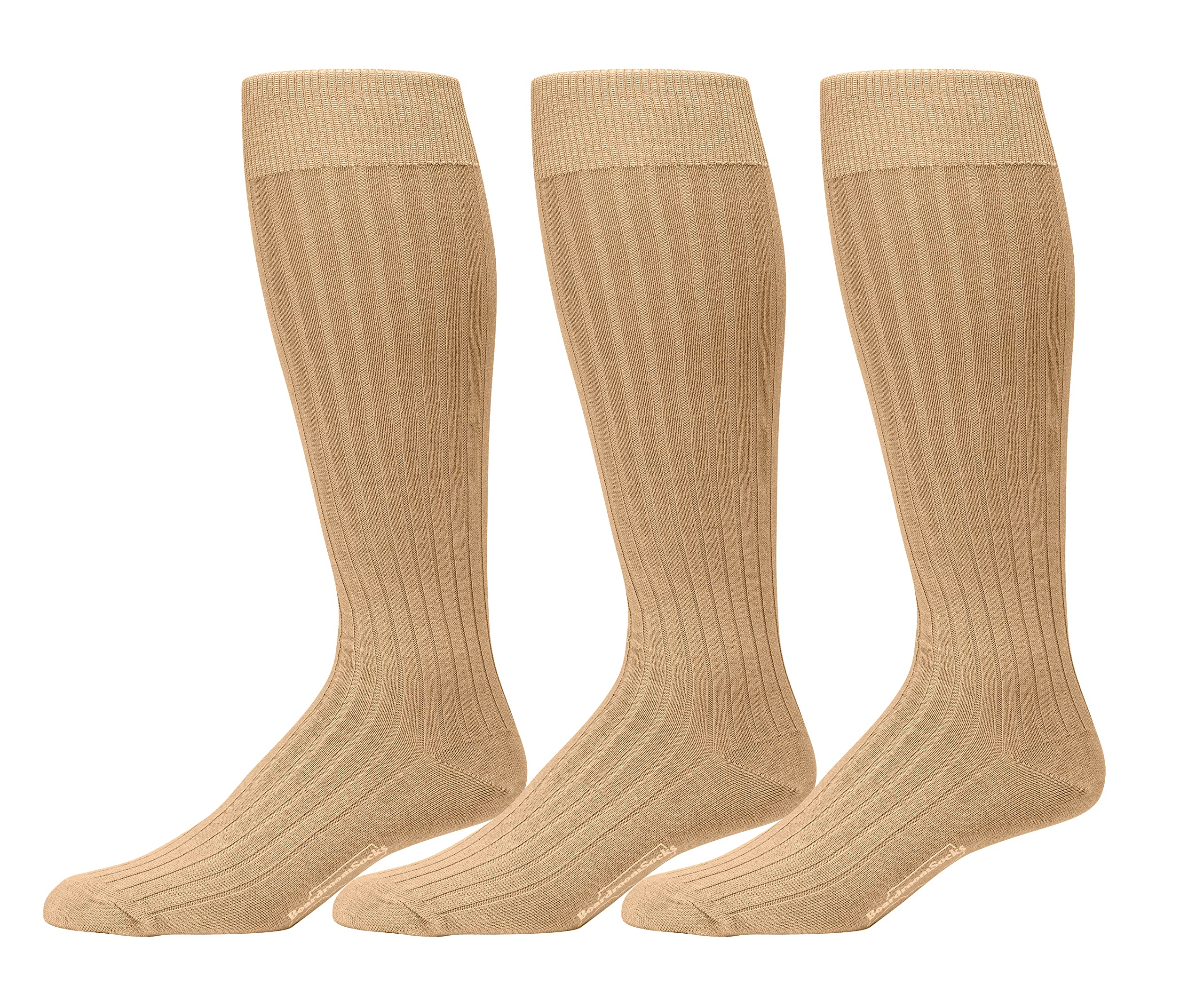 Premium Cotton Dress Socks for Men - Breathable Knee-High Formal Socks | Over-the-Calf Business & Office Socks by Boardroom Socks | Perfect for Work, Weddings & Professional Occasions