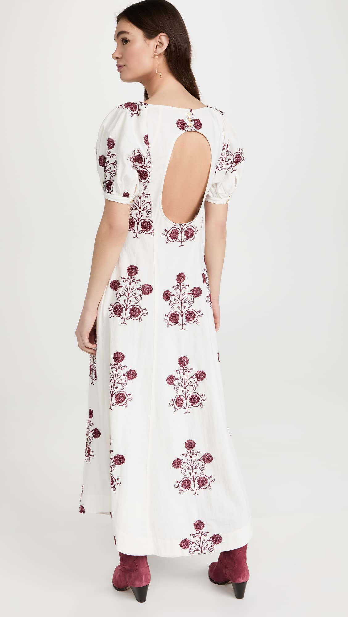 Free People Cactus Flower Dress Lazy Bones Combo - Women's Size XS (0-2) | Boho Summer Dress for Beach, Music Festivals & Casual Outings