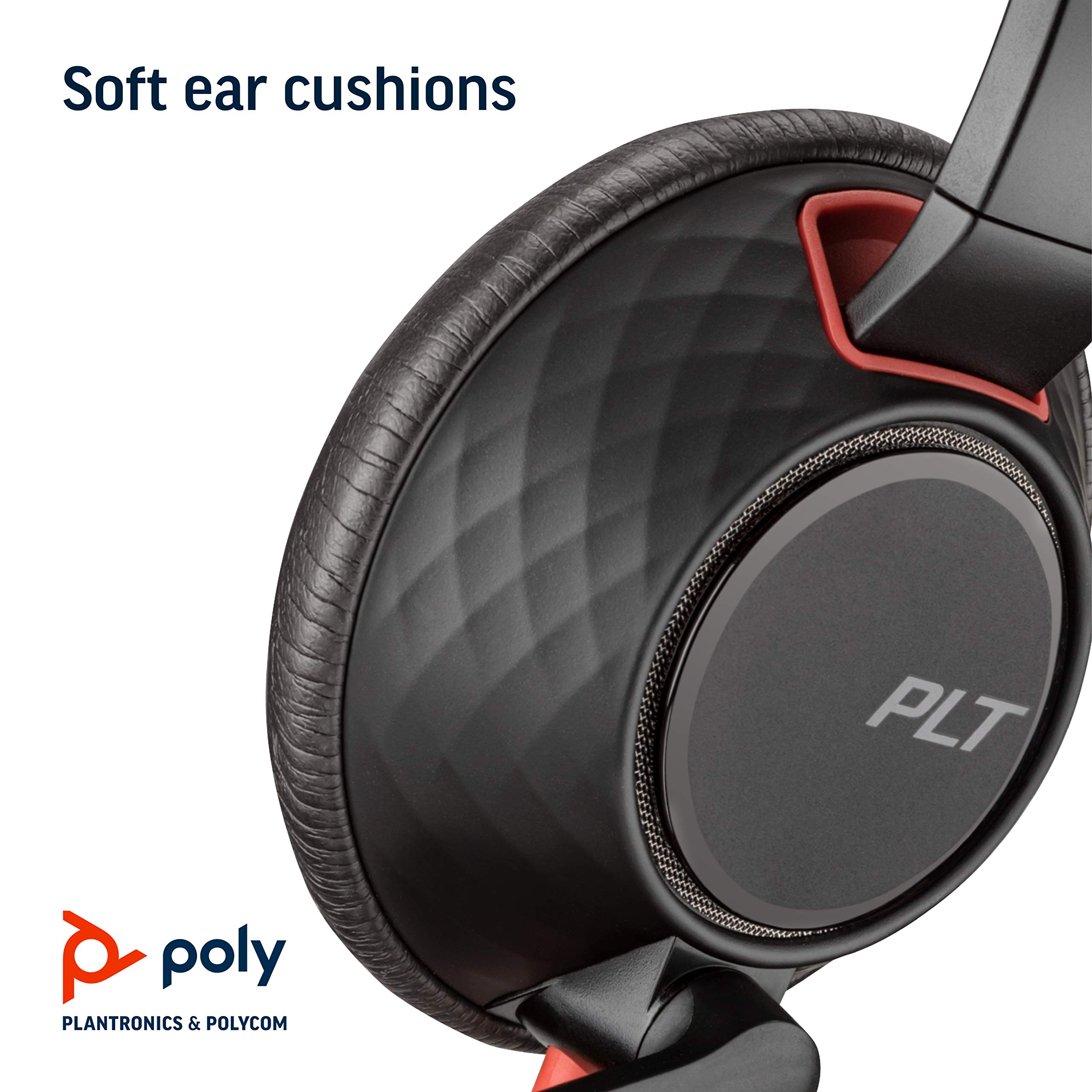 Plantronics Blackwire C5210 Wired Single Ear (Monaural) Headset with Boom Mic - USB-C & 3.5mm Computer Headset for PC, Mac, Tablet & Phone - Perfect for Call Centers, Office Work & Remote Meetings