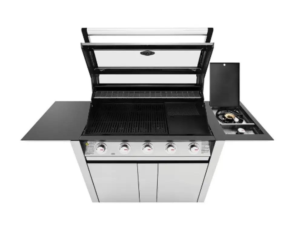 BeefEater BMG1651SA 1600 Series 5-Burner Gas BBQ Grill with Side Burner & Rolling Trolley (BBG1650SA/BTR1651SA) - Perfect for Backyard Grilling, Outdoor Cooking, and Family Gatherings