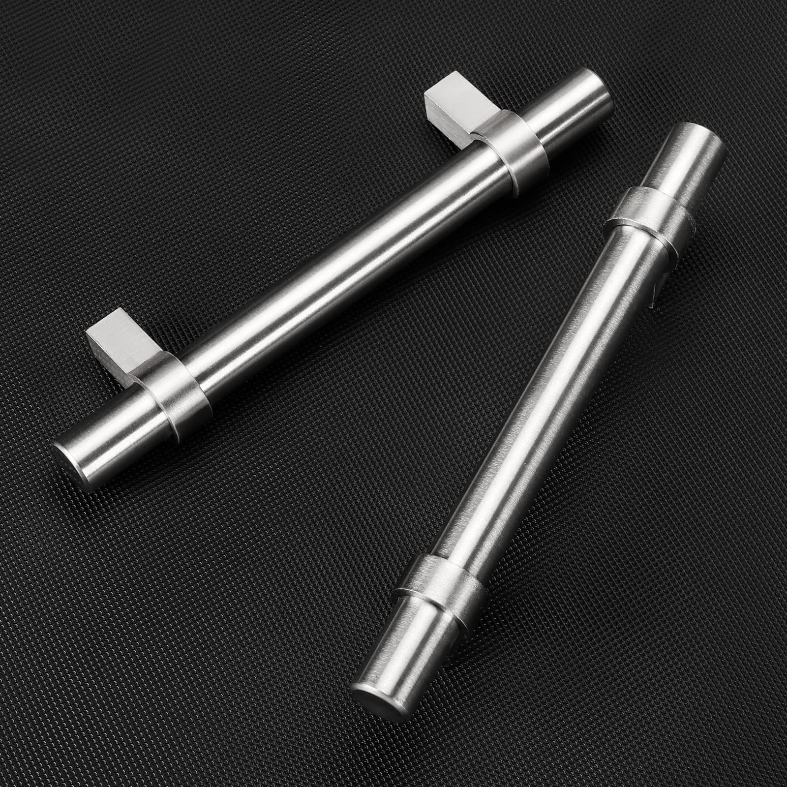 10 Pack 3 Inch Brushed Nickel Cabinet Pulls - Satin Nickel Kitchen Drawer Handles - Stainless Steel Dresser Hardware for Cabinets, Drawers & Furniture (Modern Home & Office Upgrade)